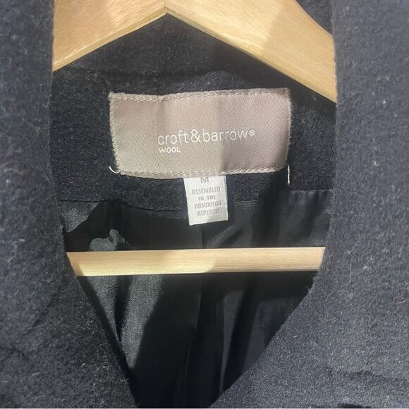 Croft and Barrow Wool Coat - Picture 2 of 6